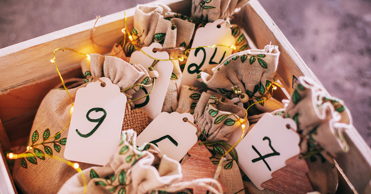 Adventskalender selber basteln
