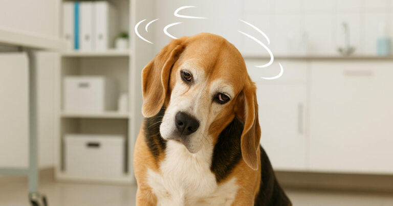 Vestibularsyndrom beim Hund – Ursachen, Symptome & Behandlung
