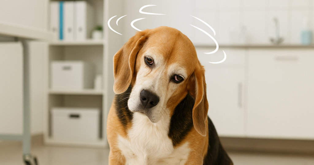 Vestibularsyndrom beim Hund – Ursachen, Symptome & Behandlung