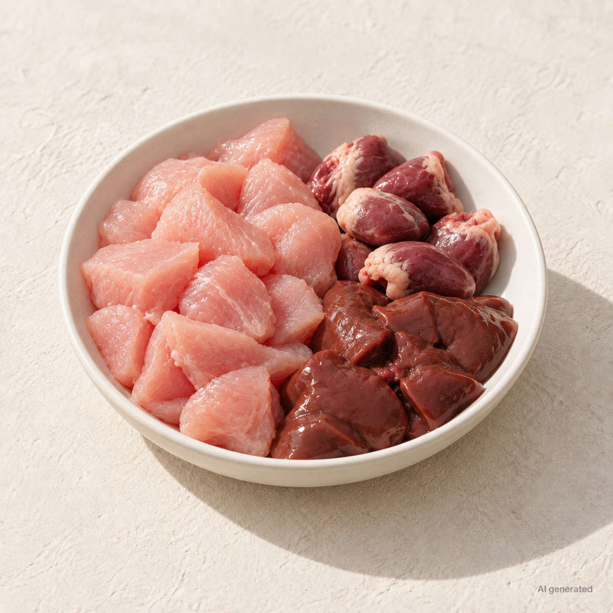 Putenfleisch & Innereien