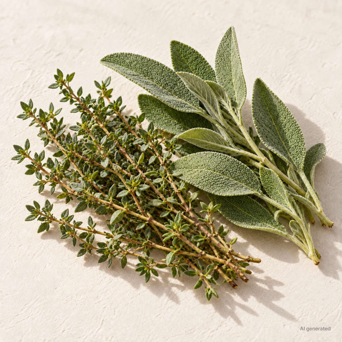 Thymian und Salbei