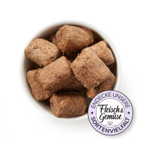 BARF Nuggets gefriergetrocknet: Fleisch, Innereien und...