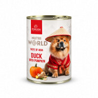 Monoprotein Nassfutter Ente für Hunde mit...