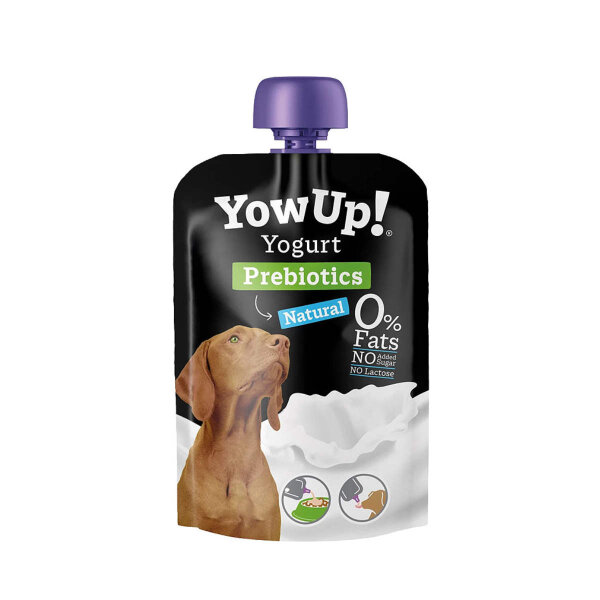 Joghurt für Hunde Natur mit Präbiotika von YowUp 115 g