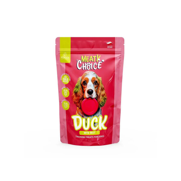 Trainingssnacks für Hunde Ente mit Roter Bete von Pokusa 200 g