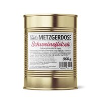 Reinfleisch für Hunde Schwein Metzgerdose 800 g