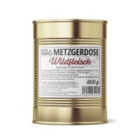 Reinfleisch für Hunde Wild Metzgerdose 800 g