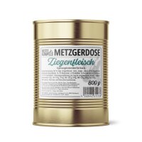 Reinfleisch für Hunde Ziege Metzgerdose 800 g